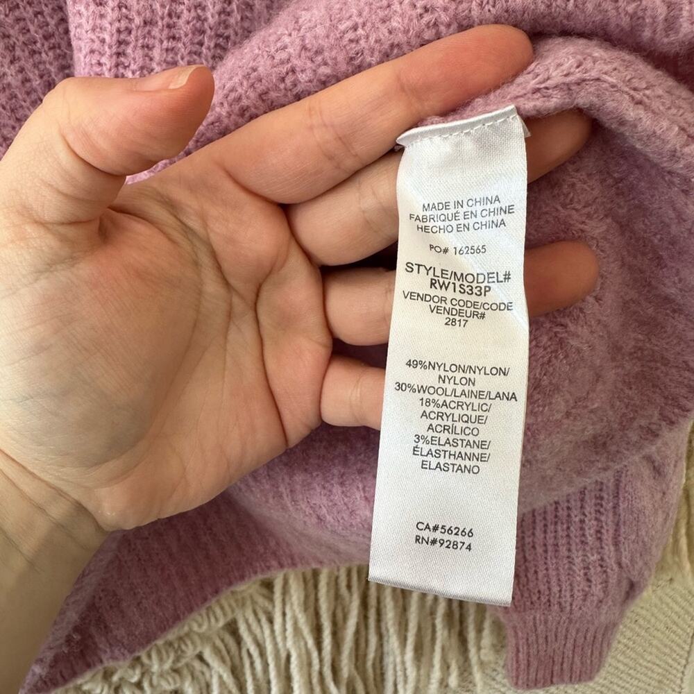 Splendid Lilac Natalia Maternity Sweater - Picture 4 of 6